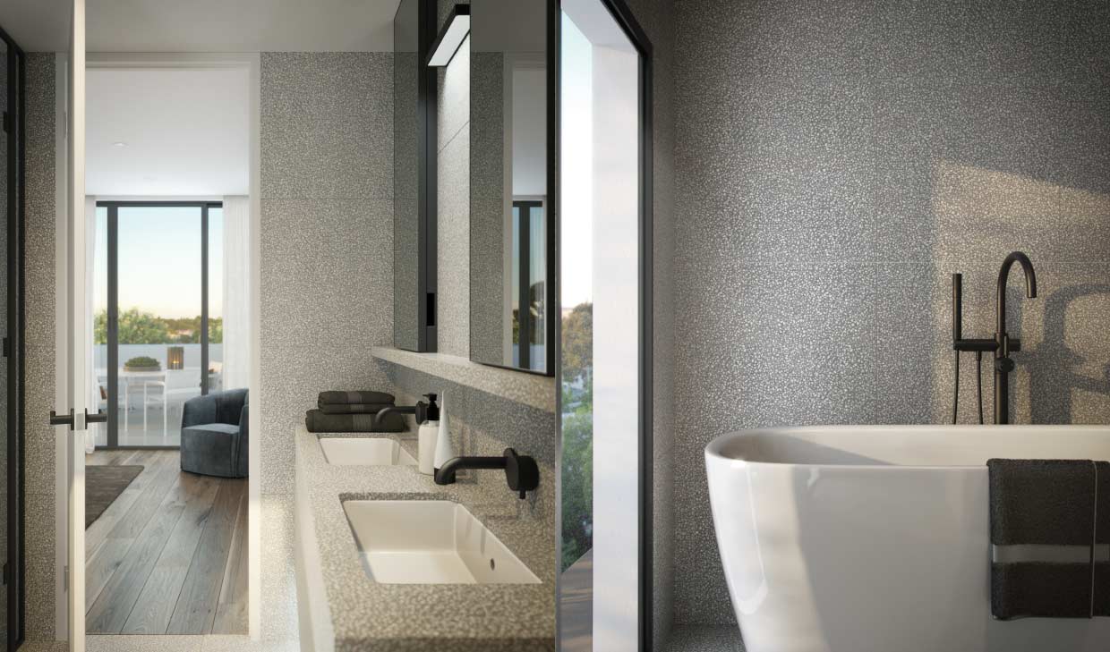 The Mill - Bathroom - Artist Impression