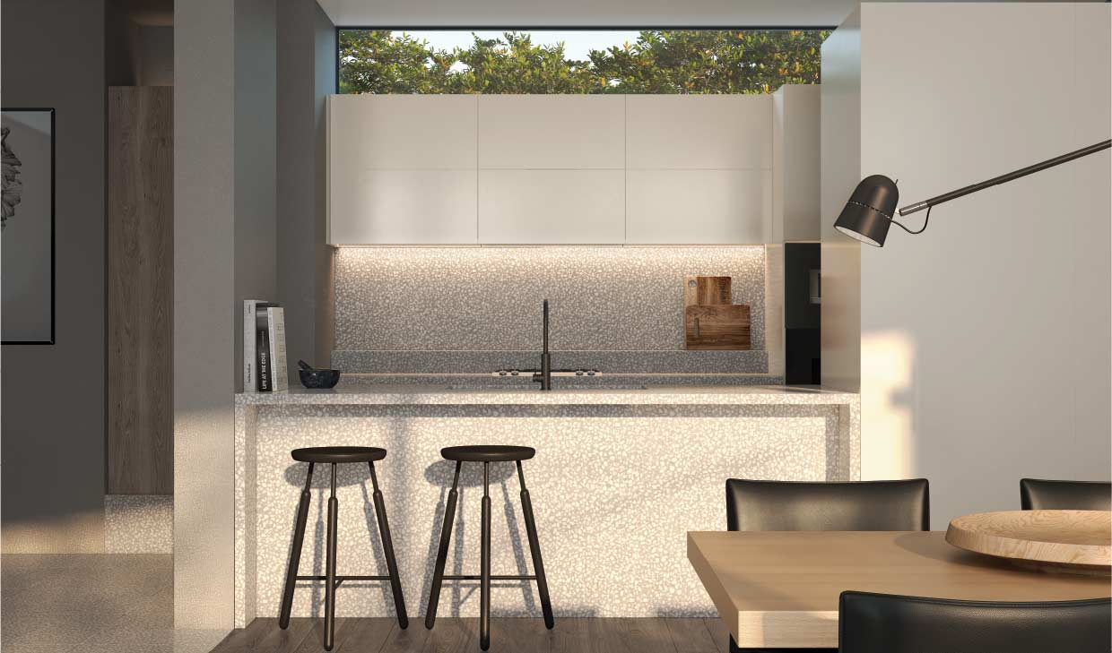 The Mill - Kitchen - Artist Impression